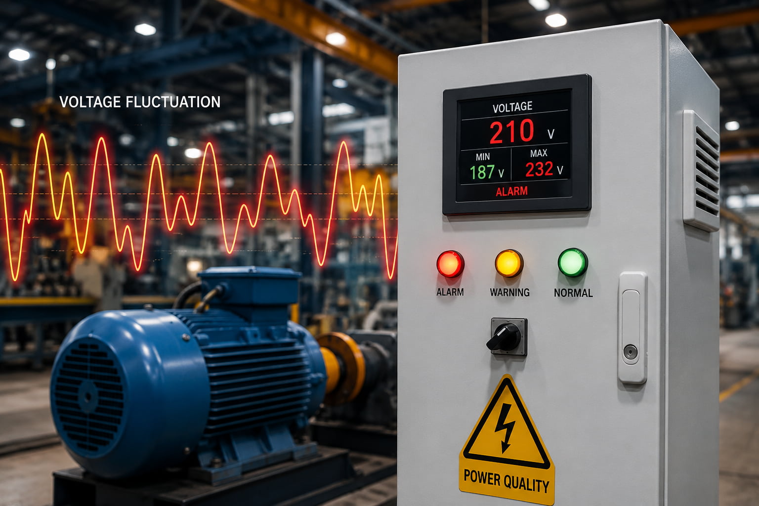 How Voltage Fluctuation Affects Industrial Equipment