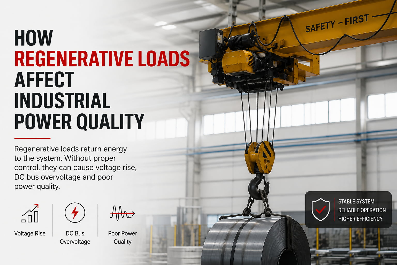 How Regenerative Loads Affect Industrial Power Quality How Regenerative Loads Affect Industrial Power Quality