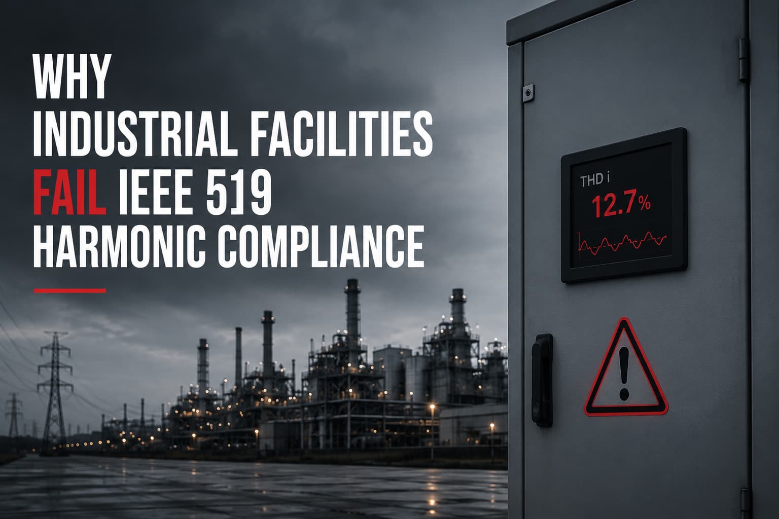 Why Industrial Facilities Fail IEEE 519 Harmonic Compliance