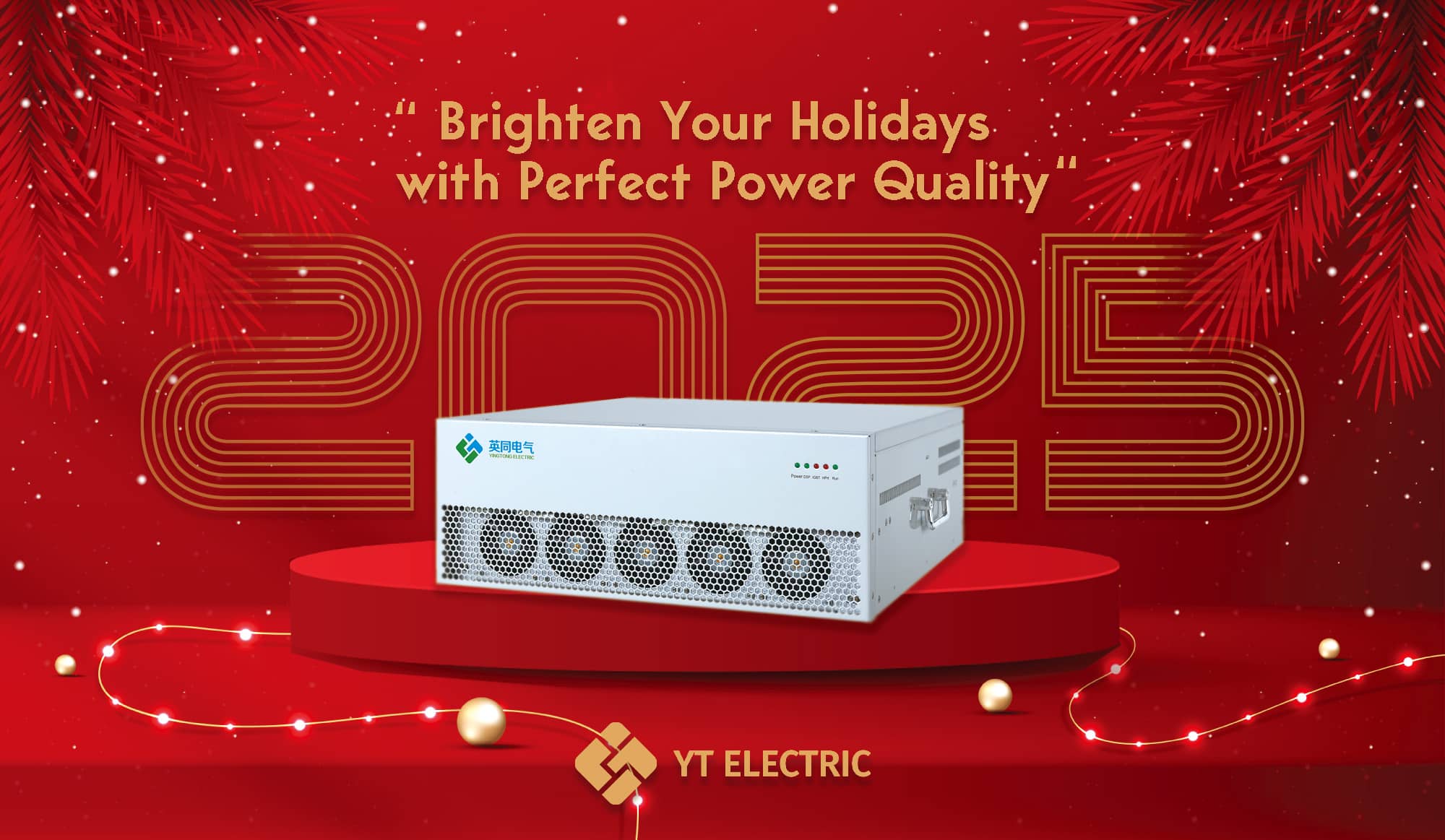 ¡Feliz Navidad de parte de YT Electric!