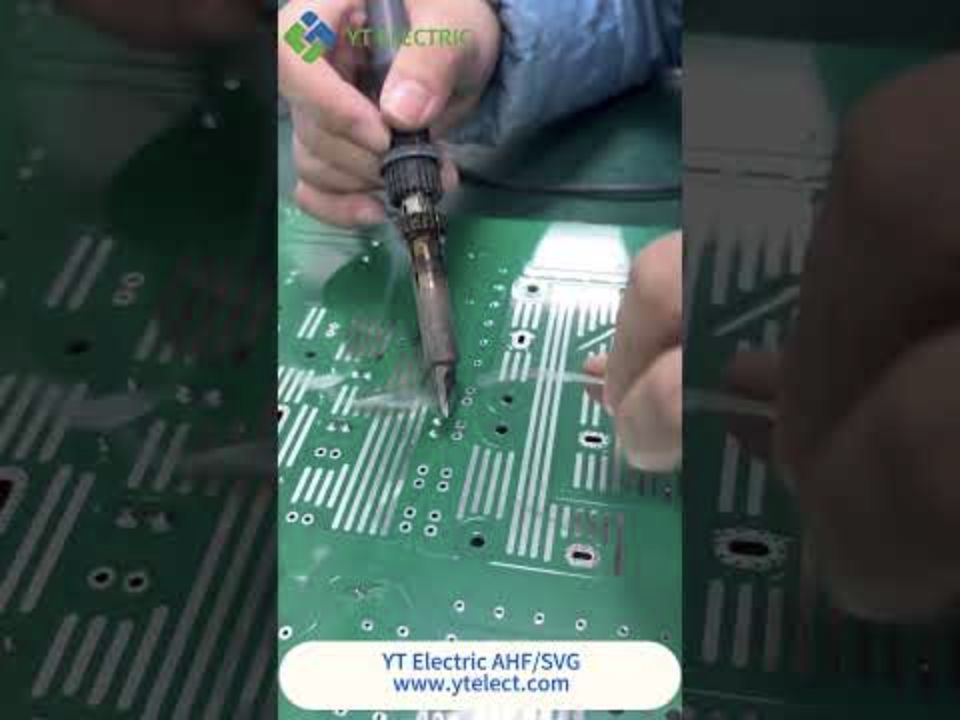 Dentro de la fábrica de YT Electric: soldadura profesional y fabricación de equipos de calidad de energía SVG / STATCOM